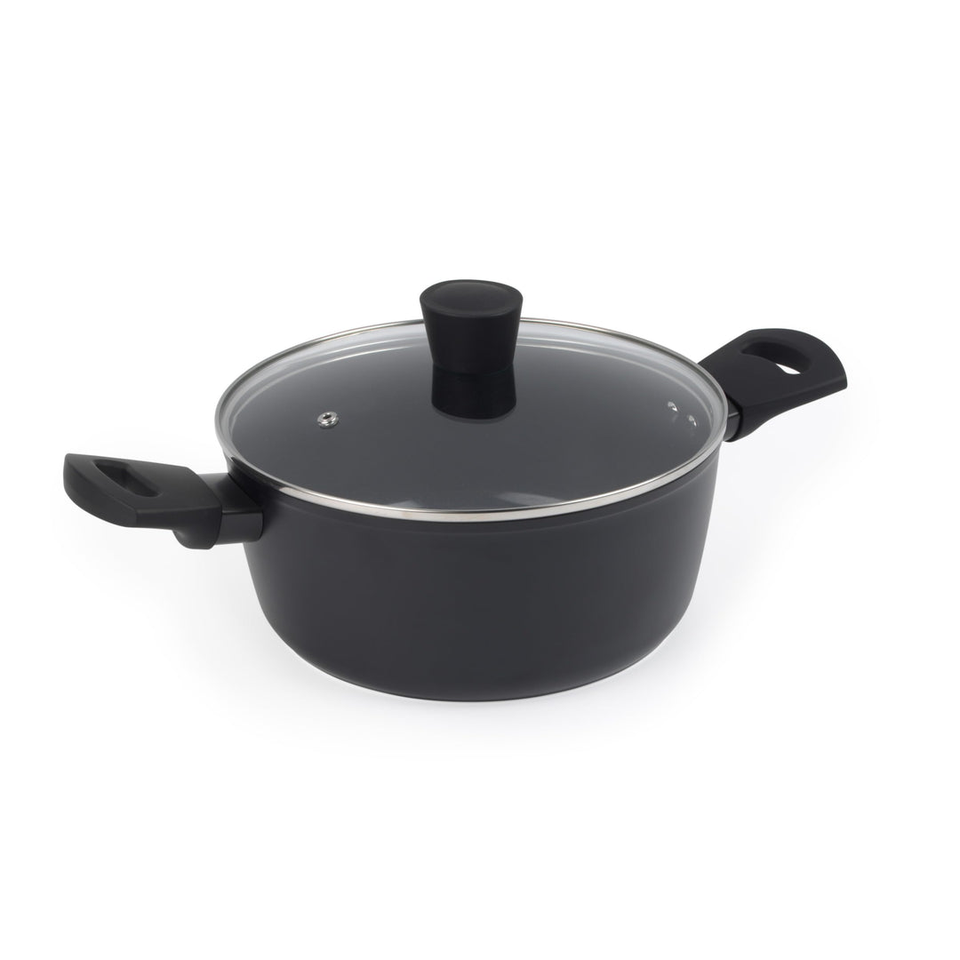 Russell Hobbs RH03265EU7 Verde Thermocollar 24cm Topf mit Deckel – gesunde keramische Antihaftbeschi