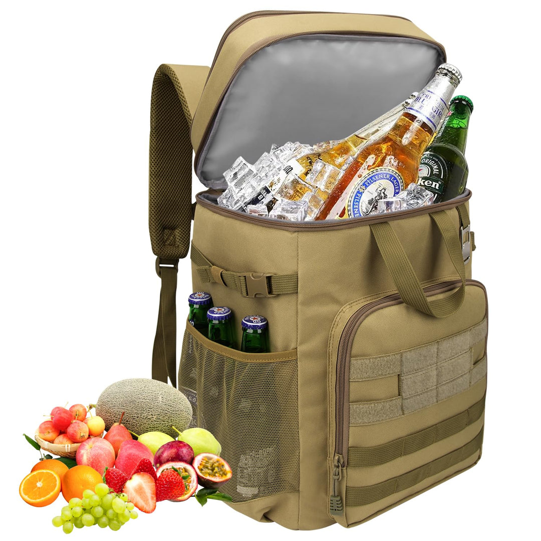 Hp hope Kühlrucksack 43L Isolierte Kühltasche Picknicktasche Warmhaltebox Kühlbox Kühlrucksack Gross