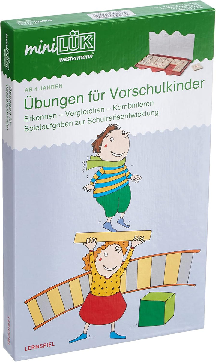 miniLÜK-Sets: miniLÜK-Set: Kindergarten/Vorschule: Übungen für Vorschulkinder (miniLÜK-Sets: Kasten