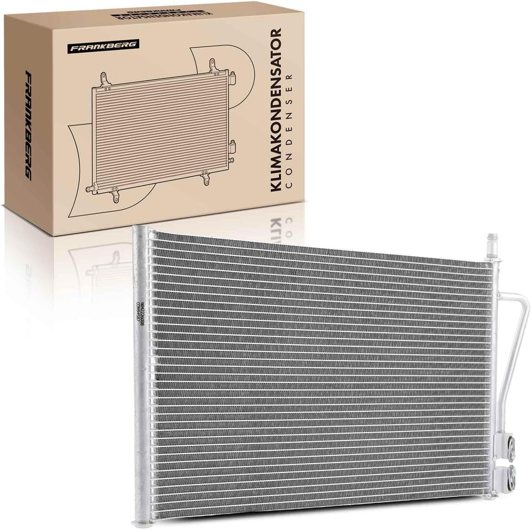 Frankberg Kondensator Klimaanlage Kompatibel mit 2 DY 1.2L-1.6L 2003-2007 Fiesta V 1.2L-2.0L 2001-20