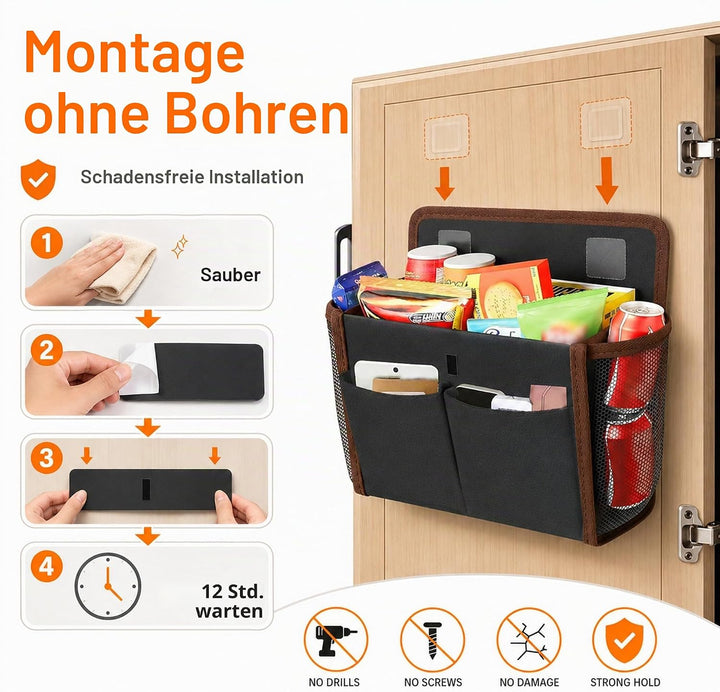 Wohnmobil Deko: Camping Organizer für die perfekte Wohnwagen Ordnung – Tür Organizer Hängend &amp; Faltb