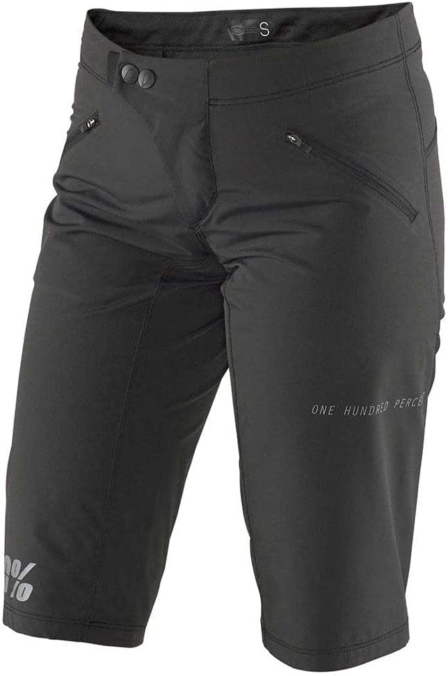 100 Percent Unisex Ridecamp Womens Shorts Black-Lg Boardshorts, Negro, Standard