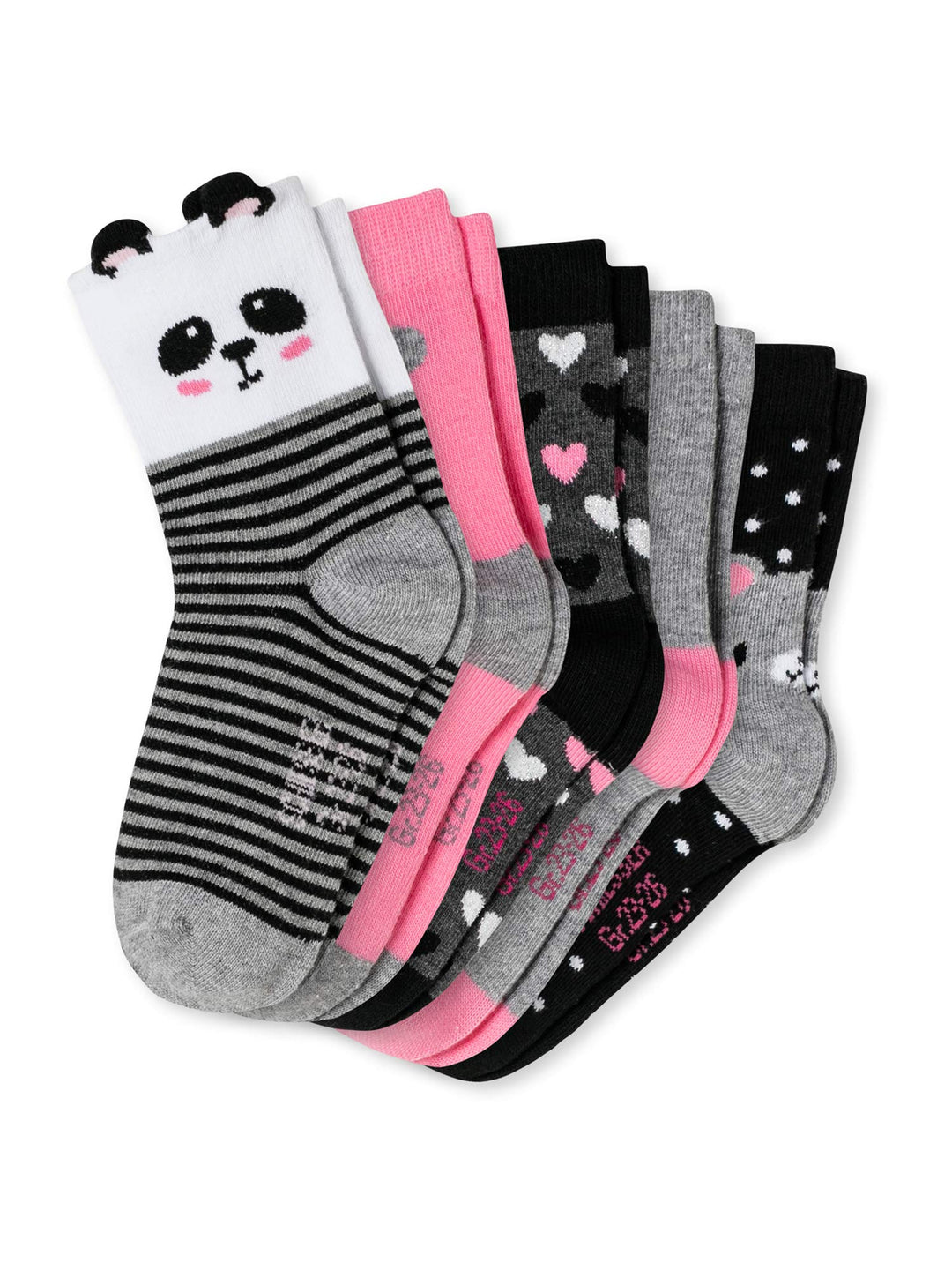 Schiesser Mädchen Strümpfe Socken-5er (5er Pack), Sortiert 1_172632