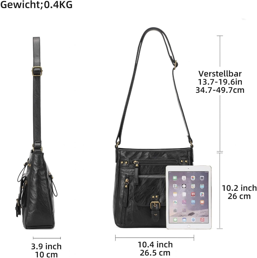 KL928 Tasche Damen Umhängetasche kleine Handtaschen Schultertasche Damentasche Damenhandtasche mitte