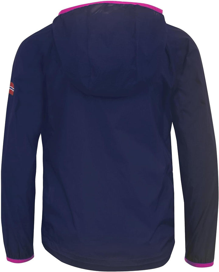 Trollkids Fjell Windjacke für Kinder 116 Marineblau / Magenta, 116 Marineblau / Magenta