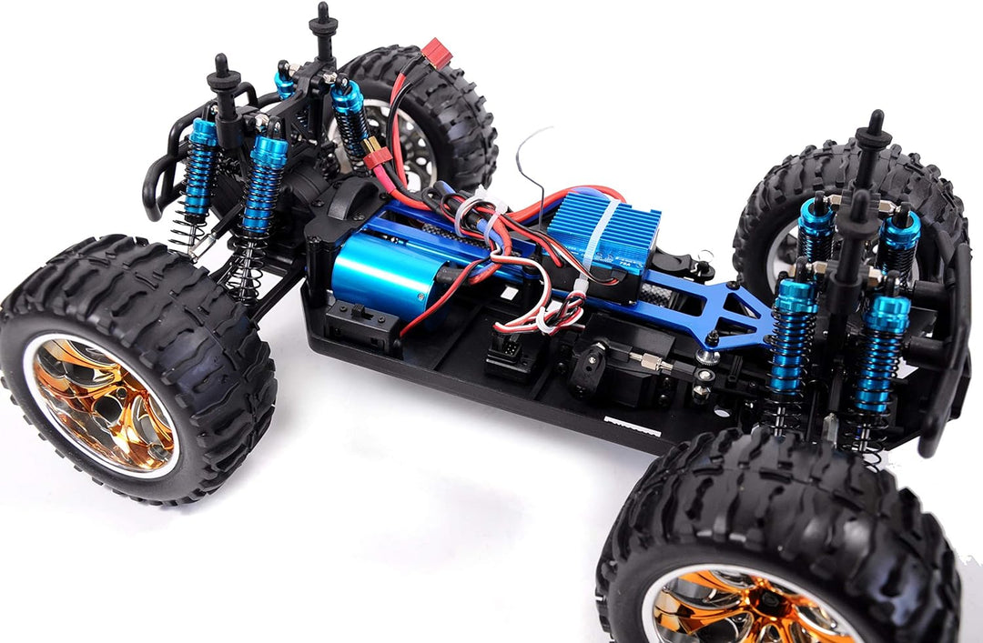 Amewi 22034 - Monstertruck Torche Pro Brushless 2,4 GHz M 1:10 RTR, farblich sortiert, Farbe nicht w