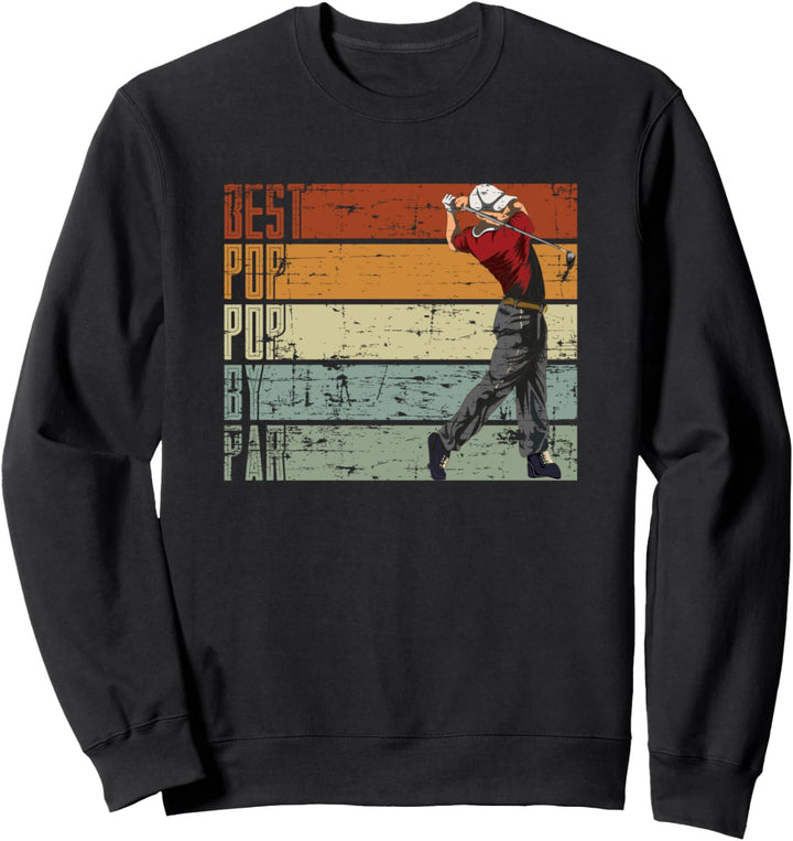 Bester Opa mit Abstand Hobby Golfer Rentner Ruhestand Golf Sweatshirt