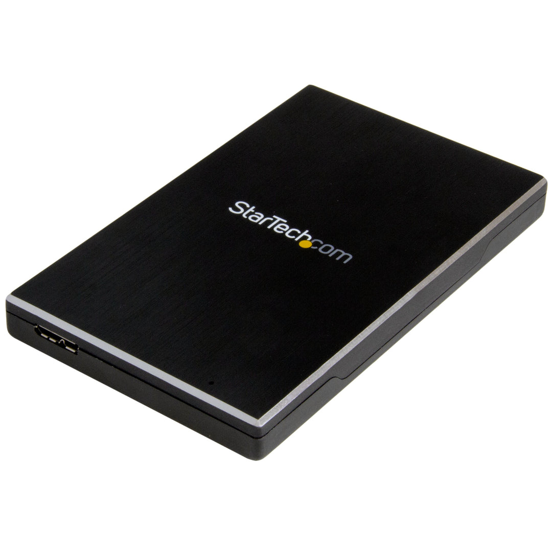StarTech.com USB 3.1 (10 Gbps) Festplattengehäuse für 2,5" SATA Laufwerke - Gehäuse für SSD/HDD - Al