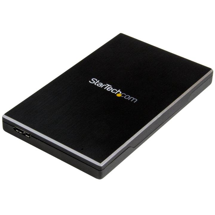 StarTech.com USB 3.1 (10 Gbps) Festplattengehäuse für 2,5" SATA Laufwerke - Gehäuse für SSD/HDD - Al