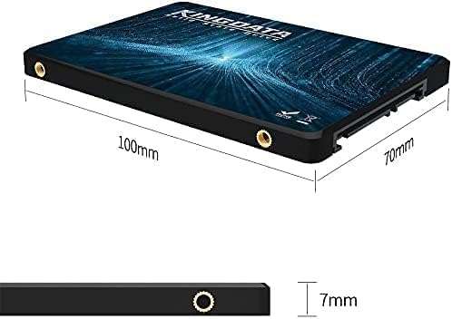 SSD 2.5 "SATA3 2TB High-Performance Desktop Notebook interne Solid State Festplatte SATA III 6Gb/s (