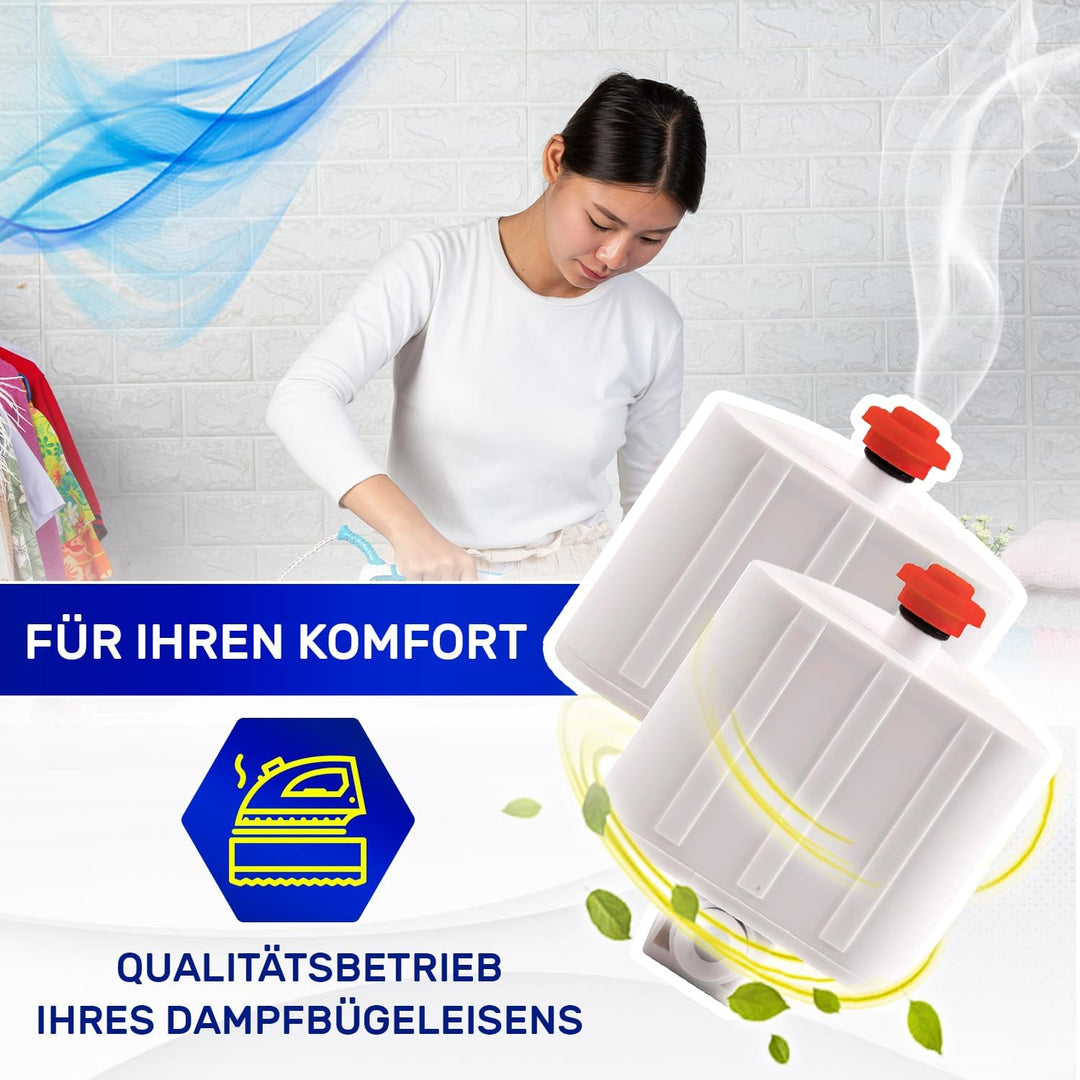 MONTERAL XD9070E0 für Tefal Liberty Powersteam Anti Calc Cartridge Set 2 Passend für Rowenta Dampfbü