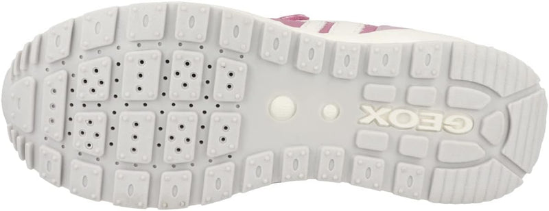 Geox Mädchen J Pavel Girl Sneaker, Dk Pink White