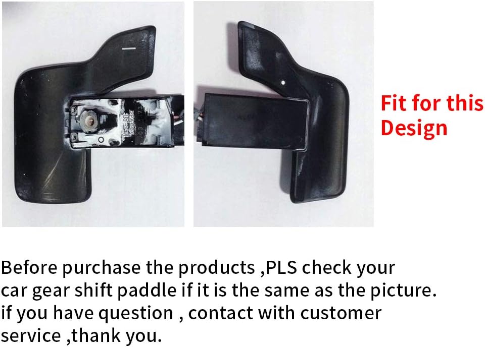 HIBEYO 1 Paar Auto Extensions Alloy Lenkräder Schaltwippen für Toyota Camry Corolla 2018 2019 2020 2