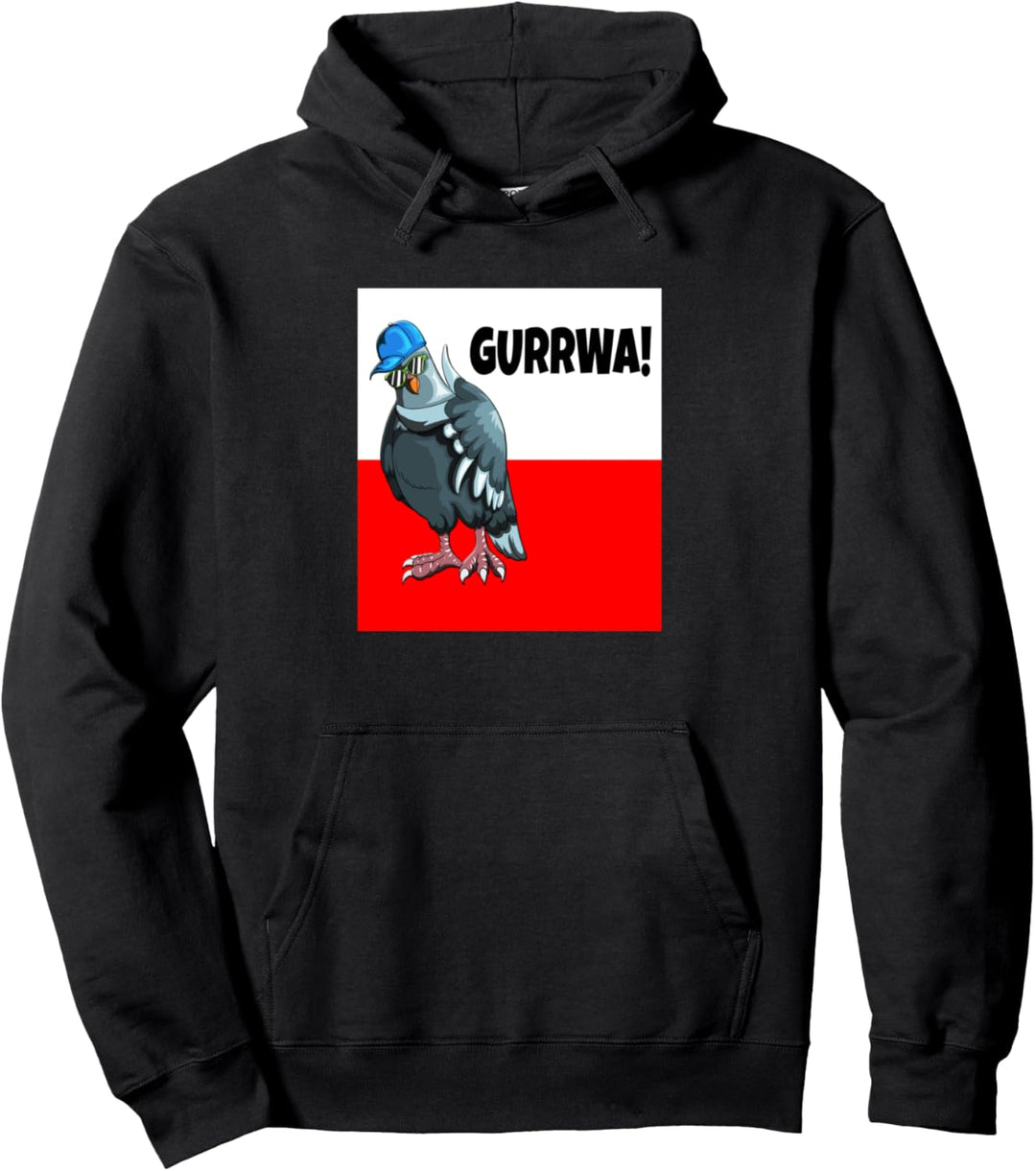 Lustiger Polen Gurrwa Spruch Kurwa Polnische Männer Frauen Pullover Hoodie