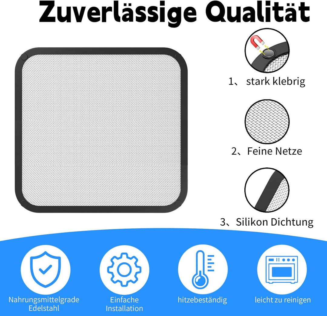 Spritzschutz für Cosori Airfryer Heissluftfritteuse TurboBlaze 5,5L 6,0L 6,2L, Spritzschutz Airfryer