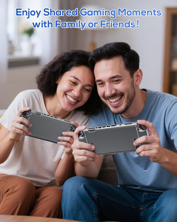 FYOUNG Dockable Hülle für Nintendo Switch 2, Abnehmbares Hartschalenhülle für Joy Con 2, Kratzfest &
