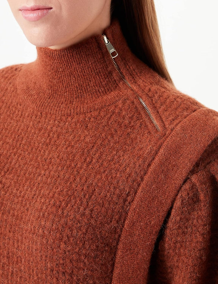 BOSS Damen C_farmenia Sweater, Medium Brown