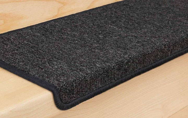 Metzker Stufenmatten Ariston kombinierbar mit Teppich Läufer Anthrazit Rechteckig 15er Set Stufenmat