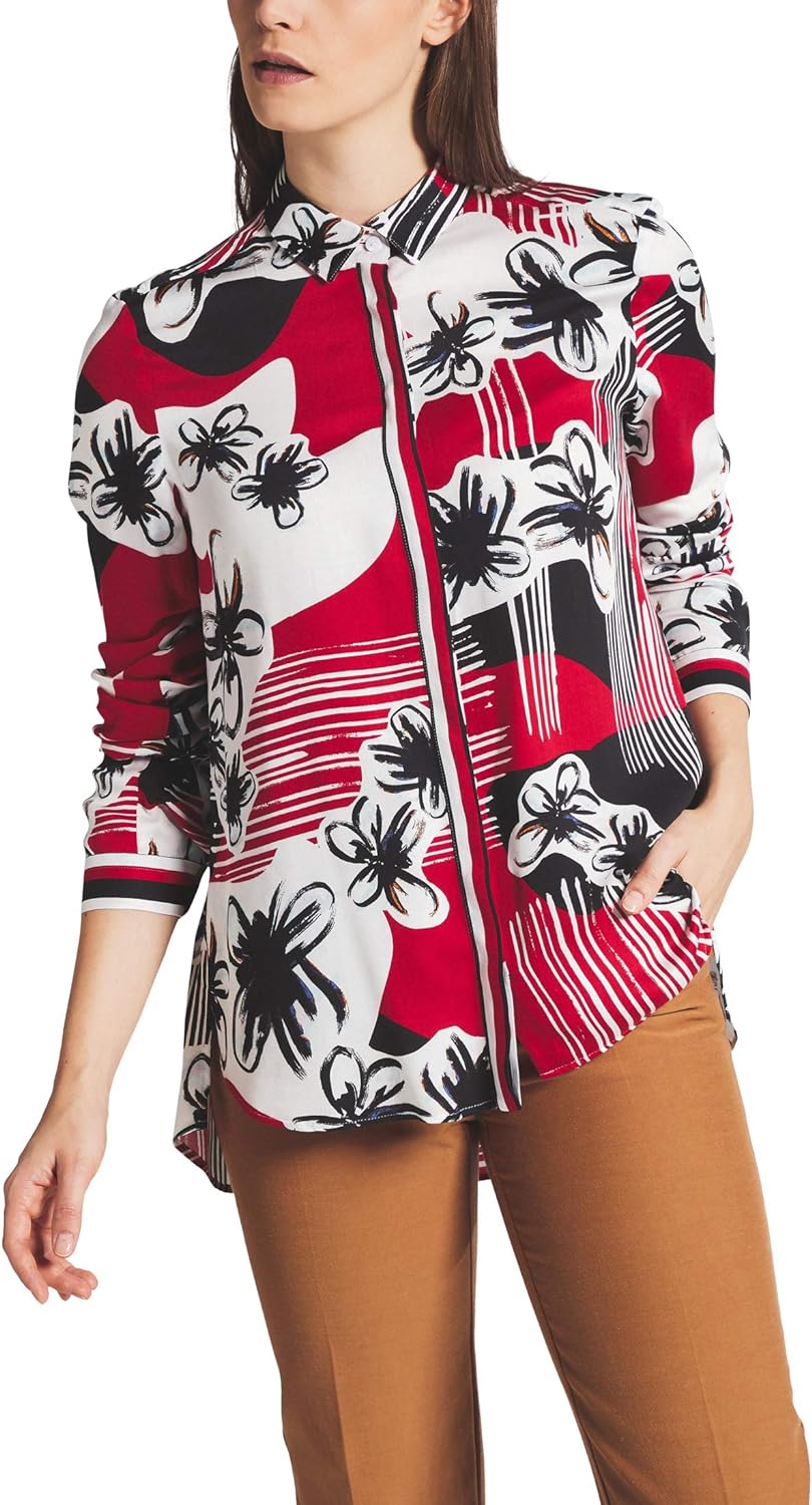 eterna Damen Hemdbluse Classic FIT rot 46_D_1/1