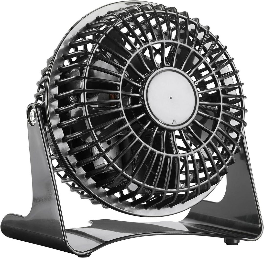 Sichler Haushaltsgeräte Tischventilator klein: 2er-Set kompakte Tisch-Ventilatoren VT-111.T, 14 Watt