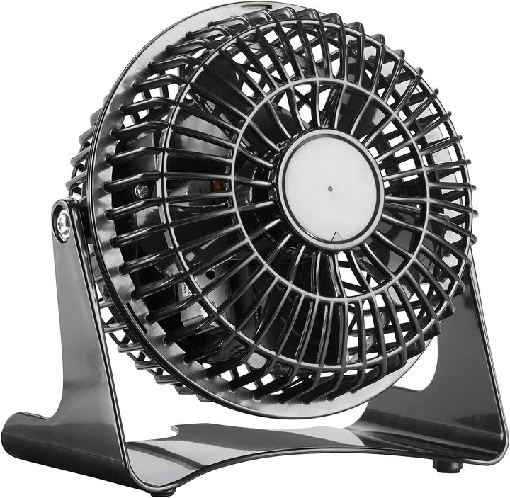 Sichler Haushaltsgeräte Tischventilator klein: 2er-Set kompakte Tisch-Ventilatoren VT-111.T, 14 Watt