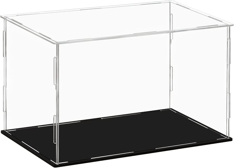 Transparente Acryl-Vitrine, zusammenbauen, Arbeitsplattenbox, Würfel, Organizer, Ständer, staubdicht