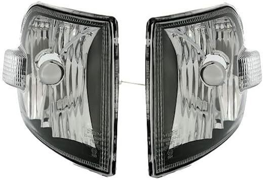 AD Tuning 960418 Angel Eyes Scheinwerfer (4-teilig), Klarglas Schwarz, Blinker