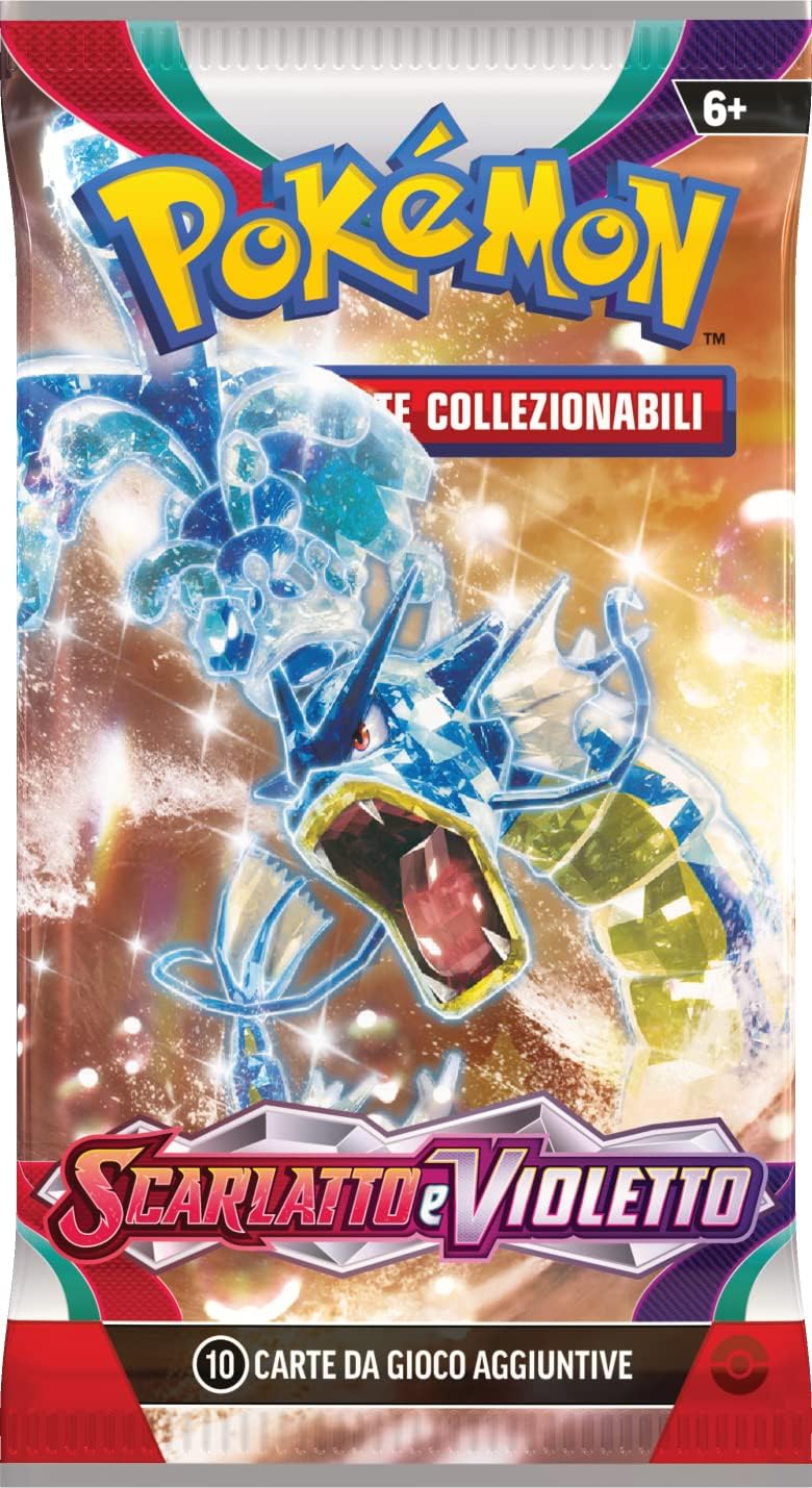 Pokémon 184-61322 TCG, 36 Booster-Packs, Scarlatto und Violett, italienische Ausgabe