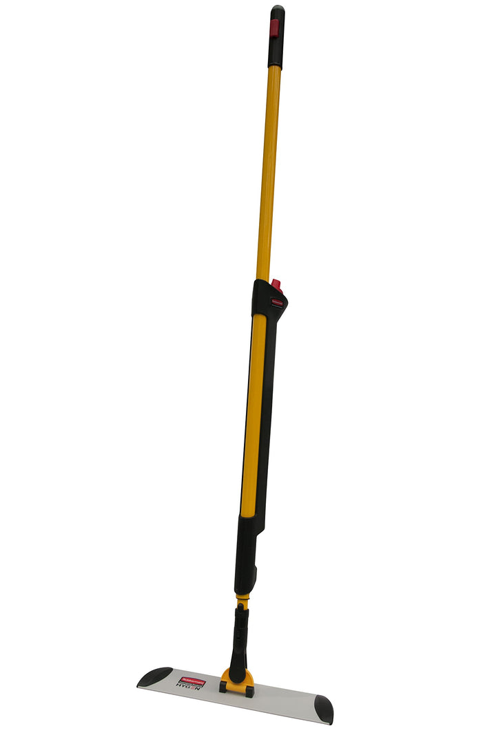 Rubbermaid Commercial Products HYGEN Pulse Mikrofaser-Sprühmopp Gelb – inkl. 0,6-l-Flüssigkeitsbehäl