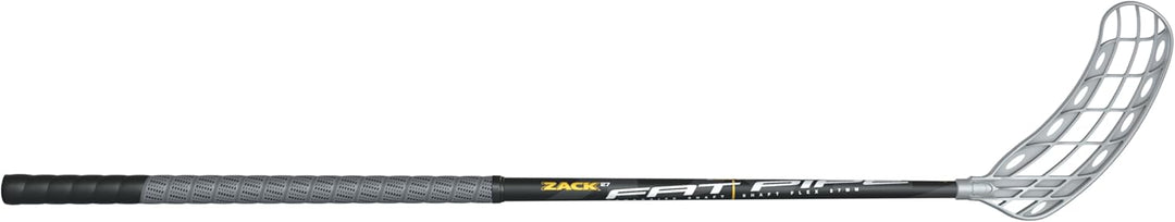 FAT PIPE Floorball Schläger Unihockey Stock Zack 27 ORC Black/Silver/Grey - IFF Zertifiziert, mit OR