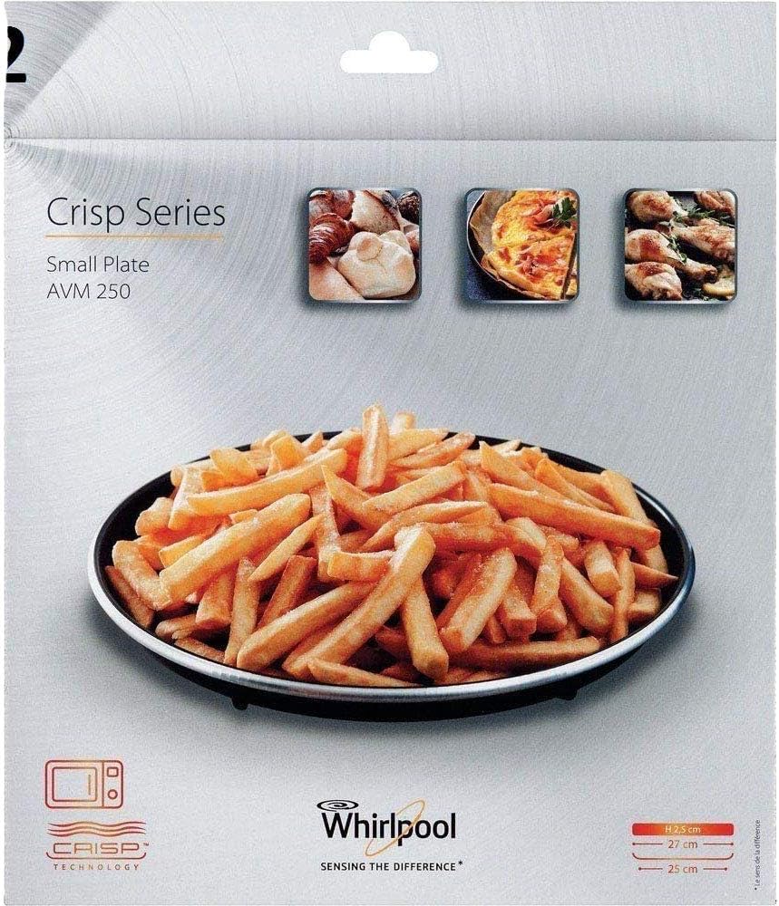 Crisp Teller klein AVM250 x2 480131000083 für Mikrowelle