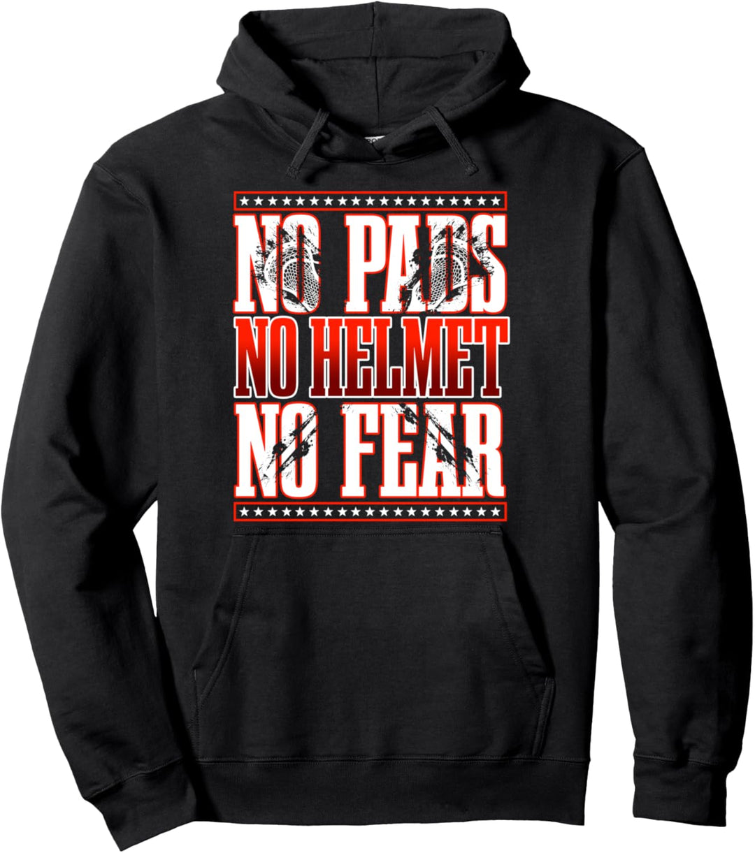 Lacrosse Girl Sport Motiv, Witziger Spruch, Damen Pullover Hoodie