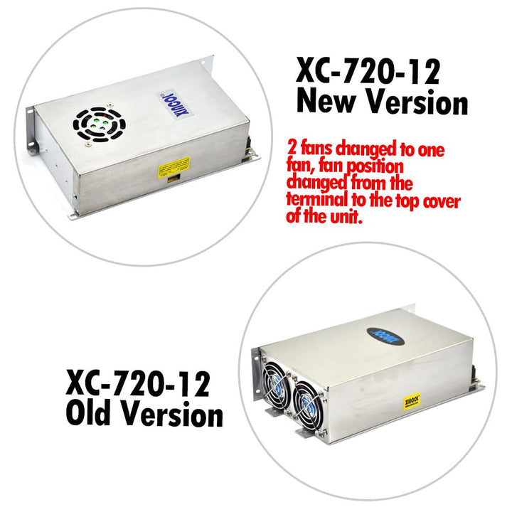 XINCOL AC-DC SMPS AC 110V/220V zu DC 12V 60A 720W LED Schalter Transformer Netzteil für LED-Streifen