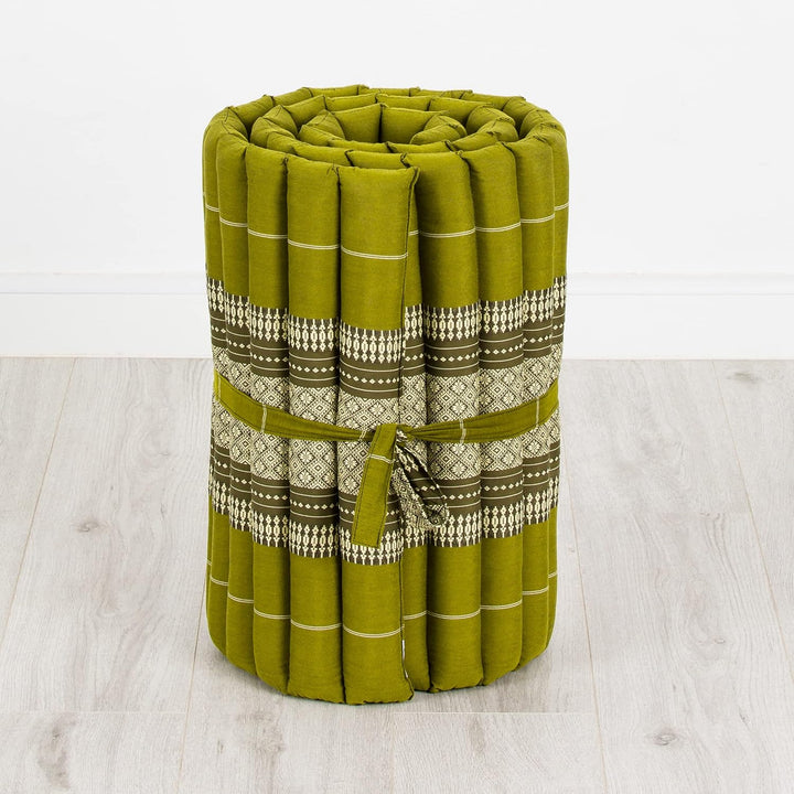 livasia Rollmatte Rollmatratze S schmal - 200x50x4,5cm - Gästebett Gästematratze 1 Person mit Muster