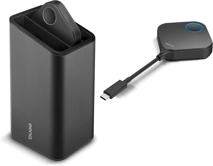 BenQ WDC10C InstaShow Wireless Präsentationssystem (mit USB-C, Thunderbolt 3, Plug & Play, mit einem