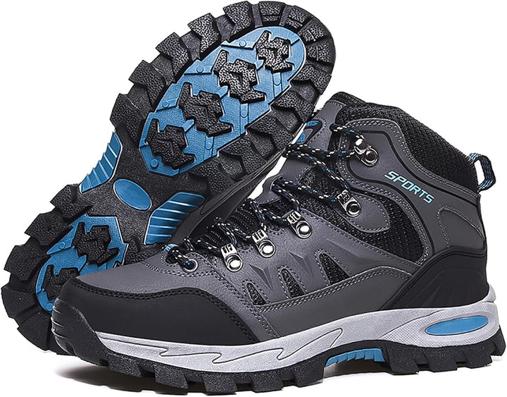Littleplum Herren Wanderschuhe Winterschuhe Waterproof Wanderstiefel Outdoor Rutschfest High Top Tre