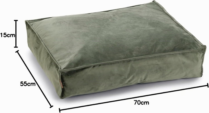 DBL REST CUSH NALINO DOG GREEN Grün 70X55X15 cm, Grün 70X55X15 cm
