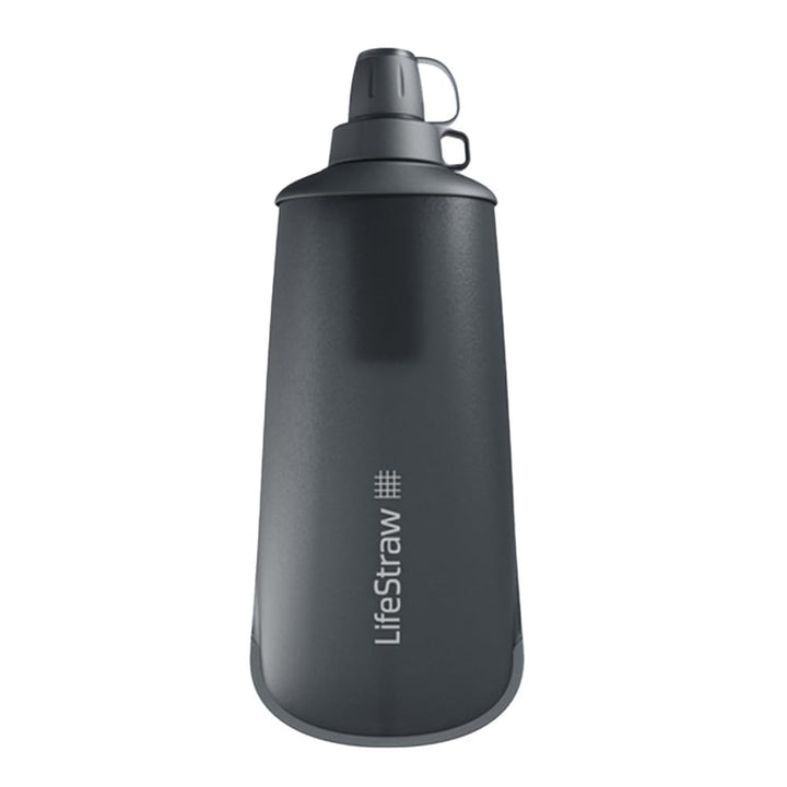 LifeStraw Peak Squeeze Bottle 650ml (grey) 650 ml Dark Mountain Grey, 650 ml Dark Mountain Grey