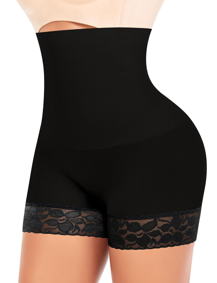 YARRCO Bauchweg Unterhose Damen Shapewear Nahtlose Miederhhose Hohe Taille Kurze Miederpants Body Sh