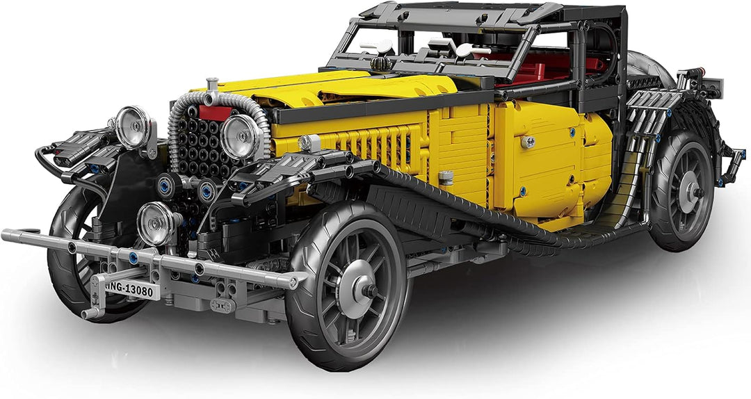 Mould King 13080 T50 Oldtimer statische Version Retro-Baustein-Montagebausatz, 3564PCS MOC Retro-Old