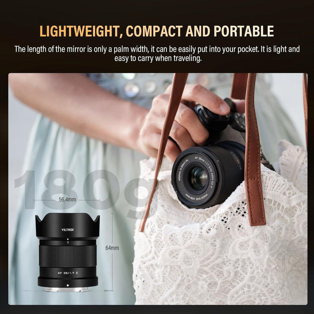 VILTROX 35mm F1.7 APS-C Prime Autofokus Objektive für Nikon Z Mount Kamera Objektive Standard Camera