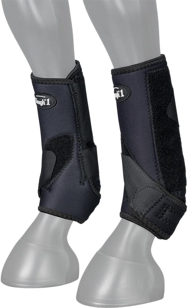 Tough 1 Economy Sportstiefel mit belüfteter Vorderseite M Schwarz, M Schwarz