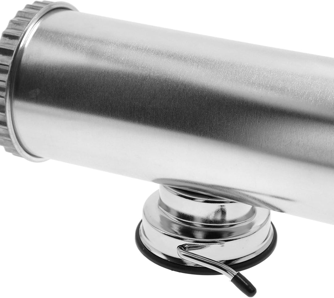 BROWIN® Manuell Wurstfüller aus Edelstahl 311020 | 2,5 kg horizontale Wurstmaschine | Wurstfüllmasch