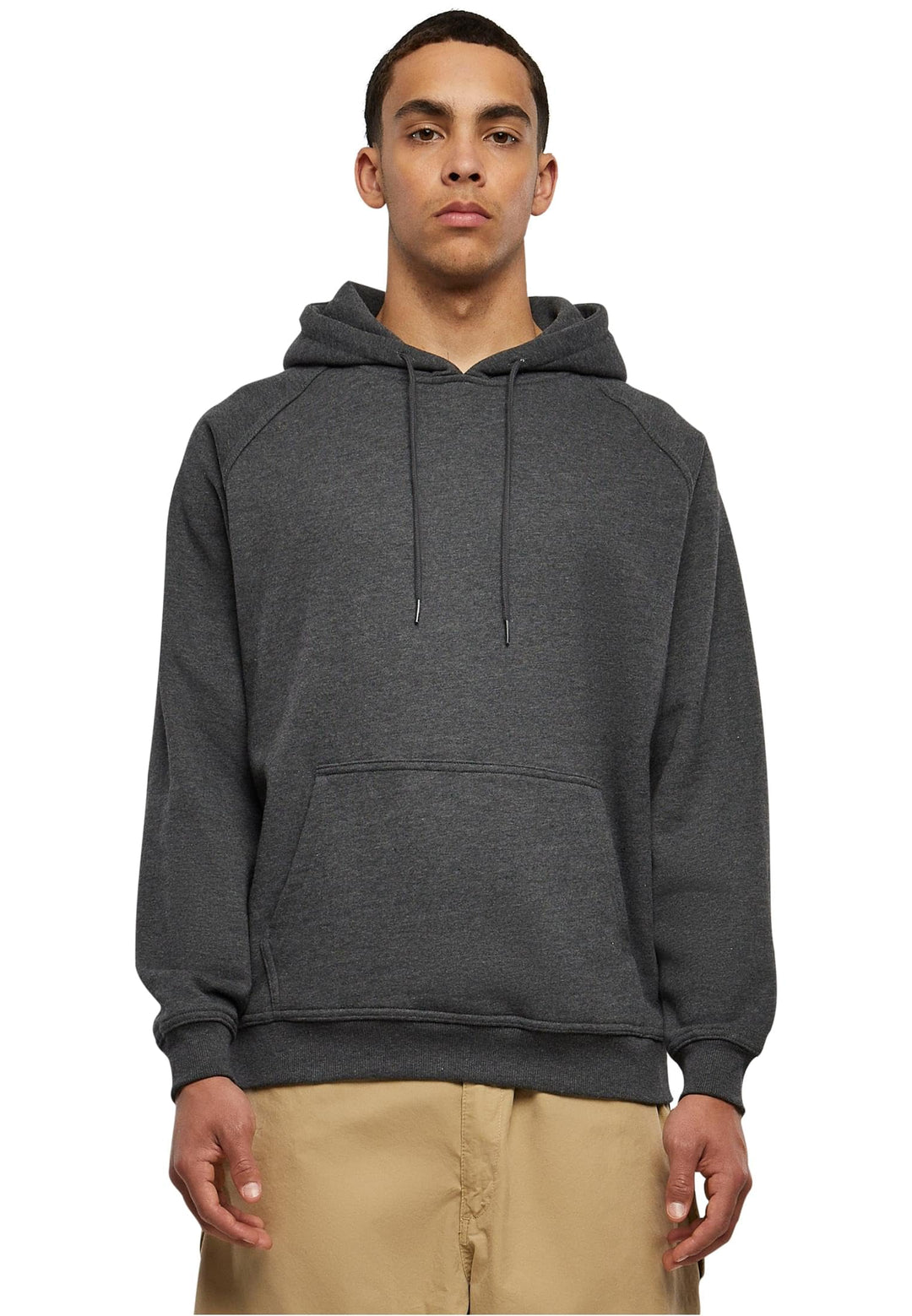 Urban Classics Herren Kapuzenpullover Blank Hoody, klassischer Hoodie für Männer, Loose Fit, Grössen