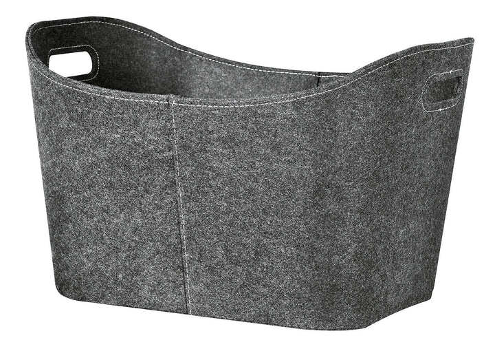 FIREFIX 2024 825/F Kaminholztasche aus Filz (anthrazit) mit Griffen, 560 x 420 x 350 mm (BxTxH)