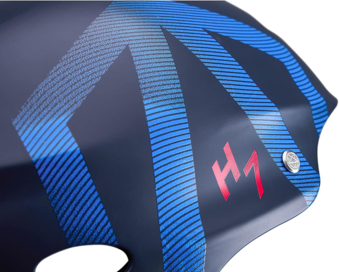 AZTRON Unisex – Erwachsene H7 Helm, Mehrfarbig, L/XL