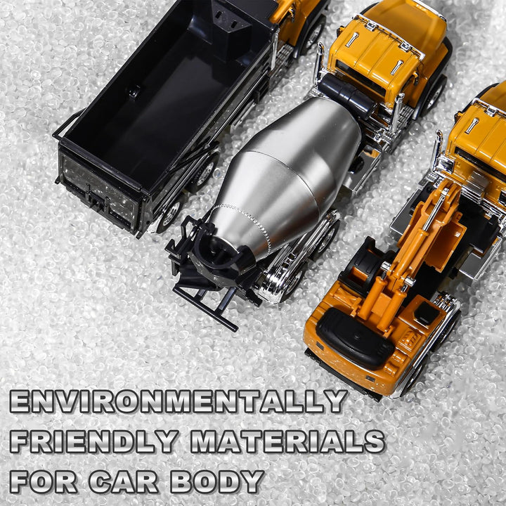 1/50 Ratio die-Casting Engineering Construction Vehicle, Mixer Truck, Alloy Collection Model Car, Bo