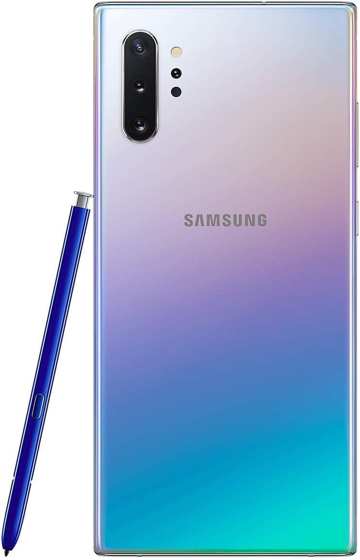Samsung Galaxy SM-N975F/DS Silver 256 GB Note 10+ 4G Britische Version Vereinigtes Königreich Aura G