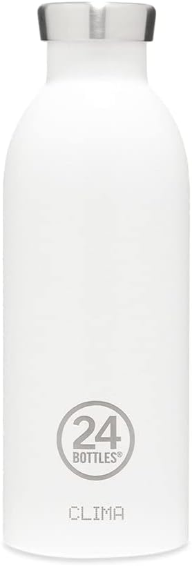 24Bottles Clima Bottle – Thermosflasche, 500 ml, Edelstahl, Thermosflasche, 100% dicht (12 h heiss 2