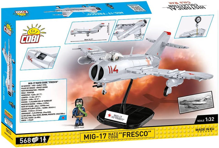 COBI Mig - 17 NATO Code Fresco